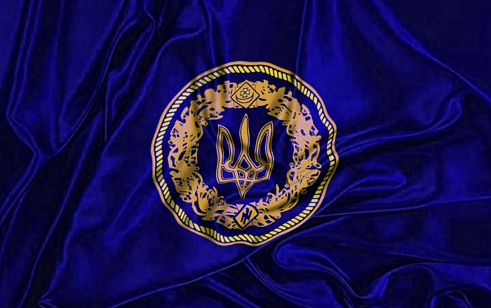 Прапор партії Націольна сила України